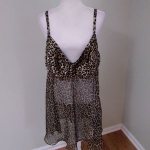 Lane Bryant Intimate Leopard Chemise